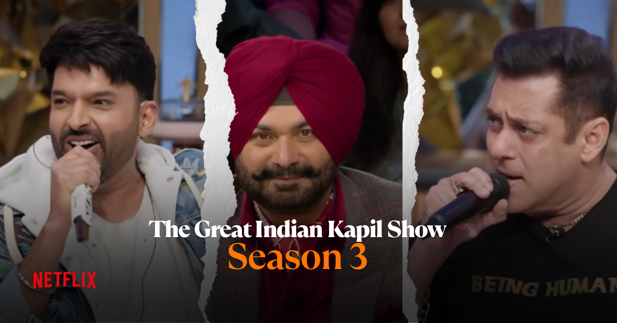 Salman Khan joins Kapil Sharma and Navjot Singh Sidhu in Season 3 of The Great Indian Kapil Show – featured image from opening episode