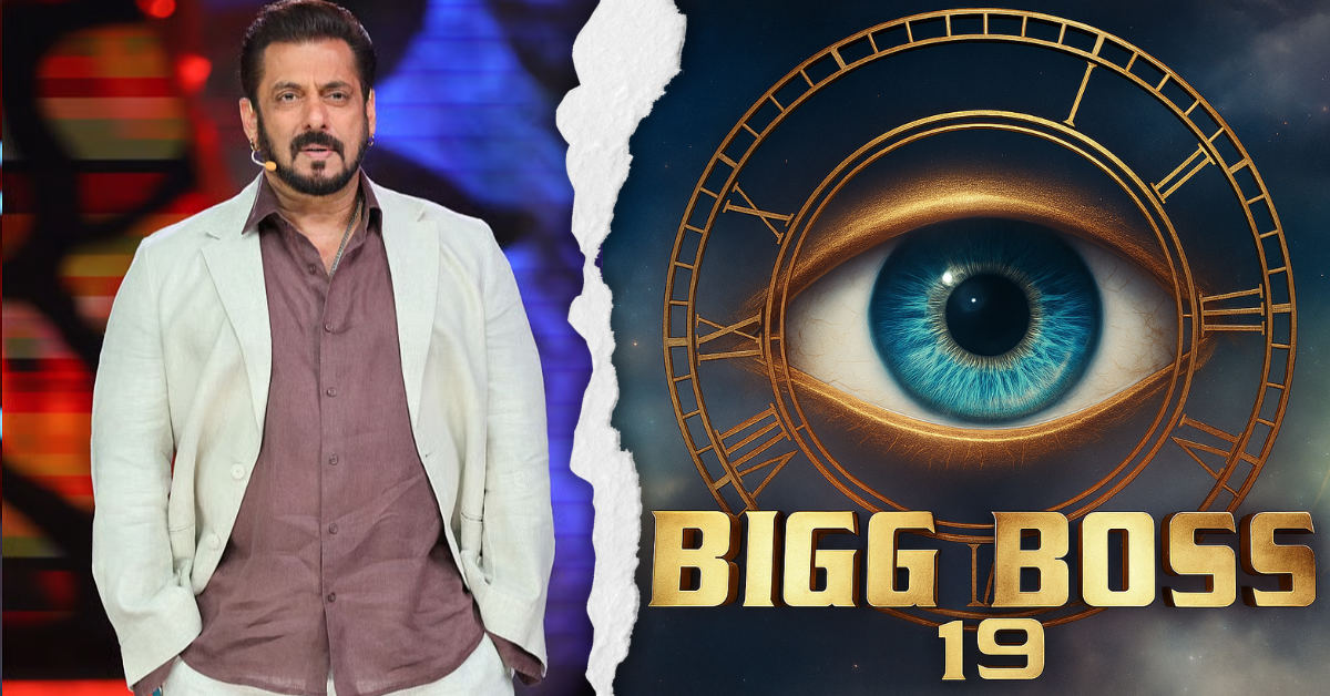 Bigg Boss 19 official poster featuring Salman Khan and co-hosts, set to premiere August 2025