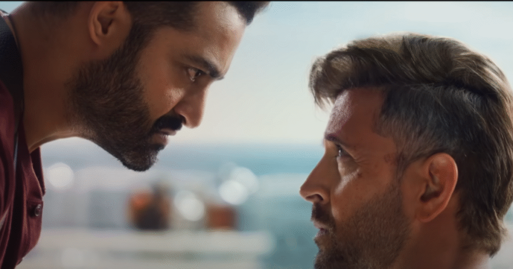 Hrithik Roshan and Jr NTR face-off scene from War 2 trailer