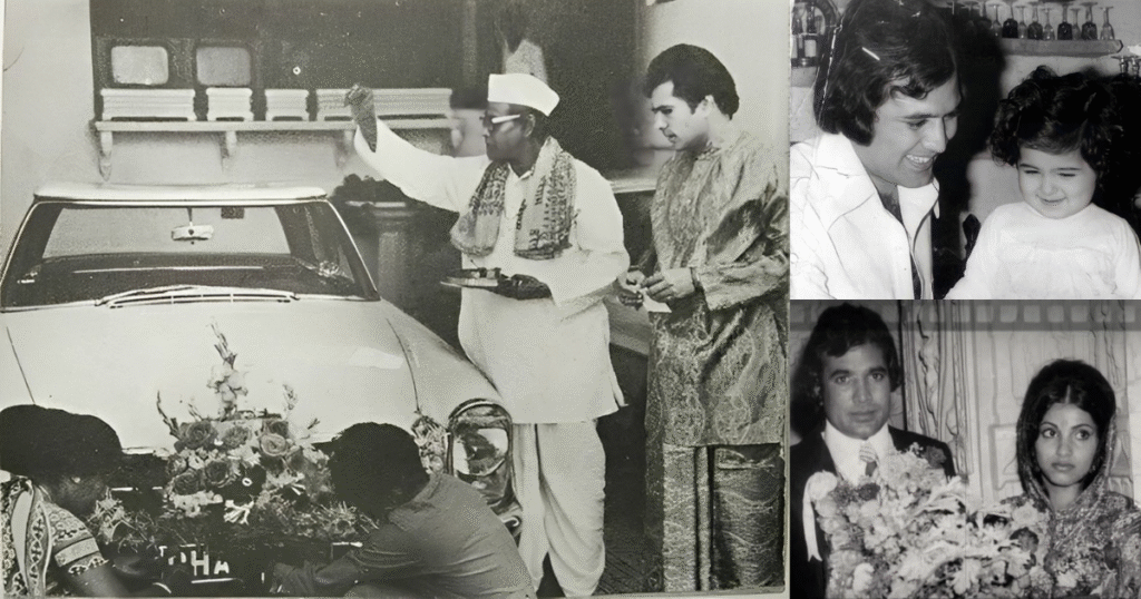Rajesh Khanna’s personal journey — rare moments with wife Dimple Kapadia, daughter Twinkle Khanna, and family