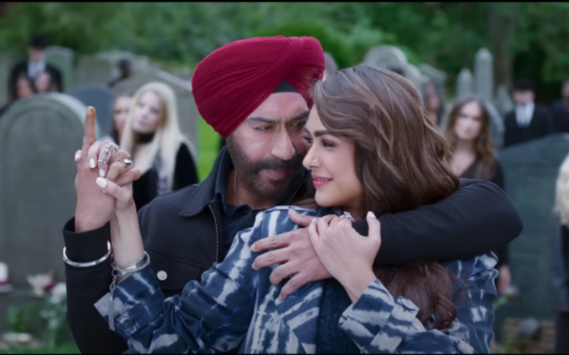 Ajay Devgn dancing in Son of Sardaar 2 song Pehla Tu Doja Tu