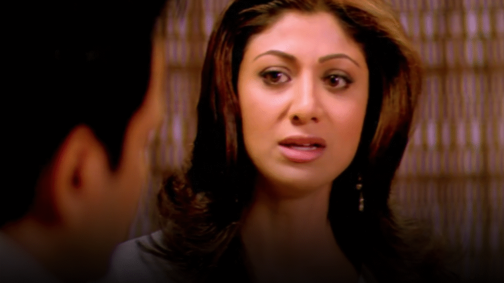 A still from Life in a Metro (2007) showing Irrfan Khan and Konkona Sen Sharma in an emotional scene