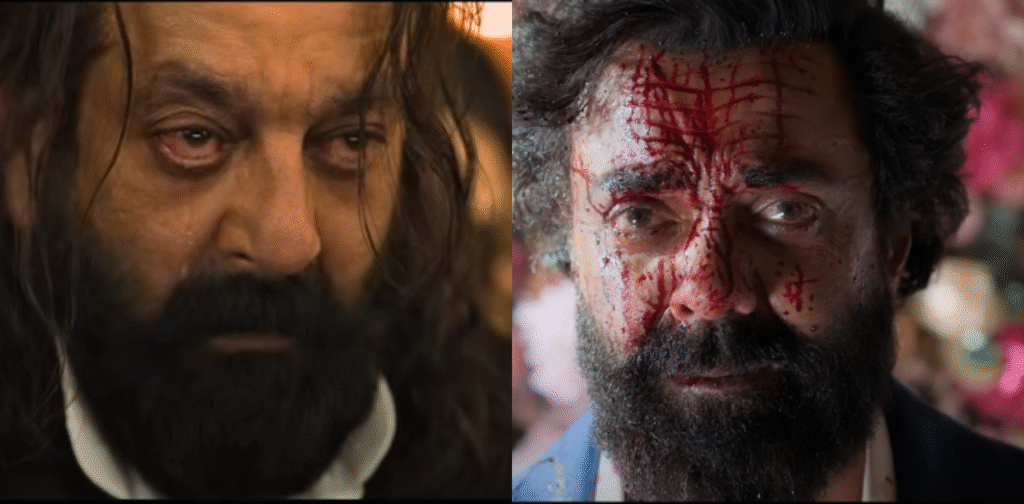 Sanjay Dutt in Baaghi 4 teaser and Bobby Deol in Animal movie emotional scenes
