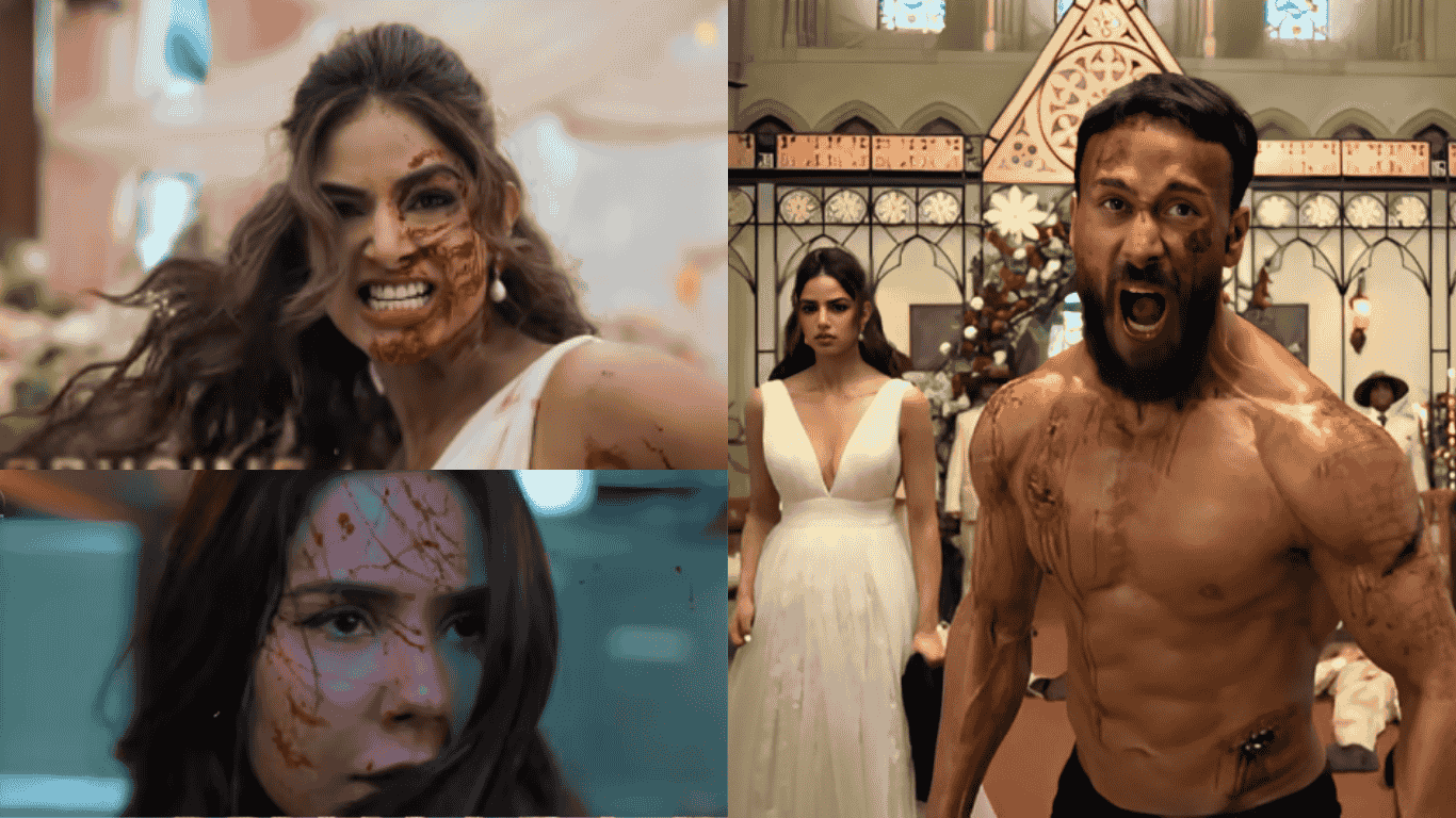 Baaghi 4 trailer with Tiger Shroff and lead cast sonam bajwa. harnaaz sandhu in intense action look.