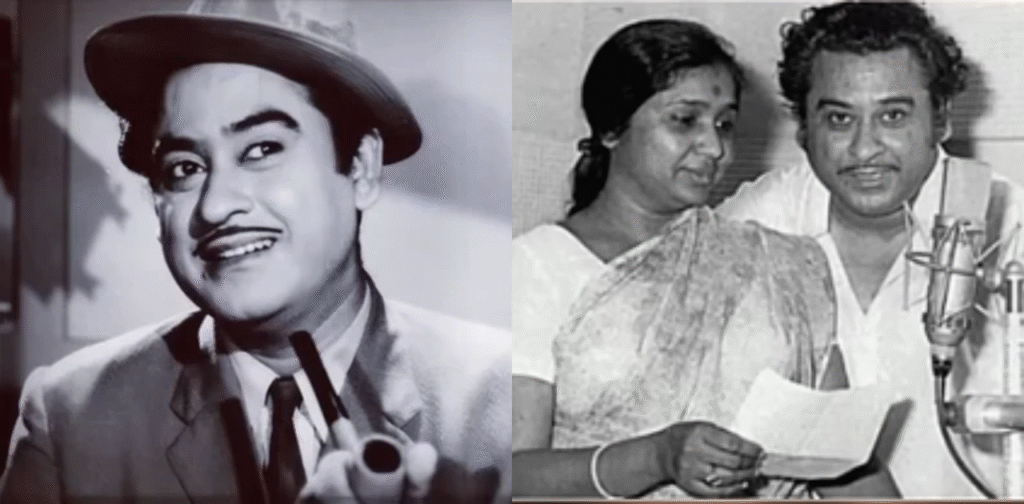 Kishore Kumar recording Inteha Ho Gayi Intezar Ki for Sharabi while lying down