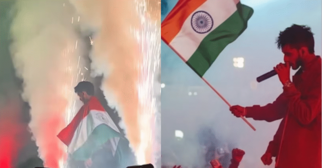 Talha Anjum Indian Flag Controversy at Nepal Concert